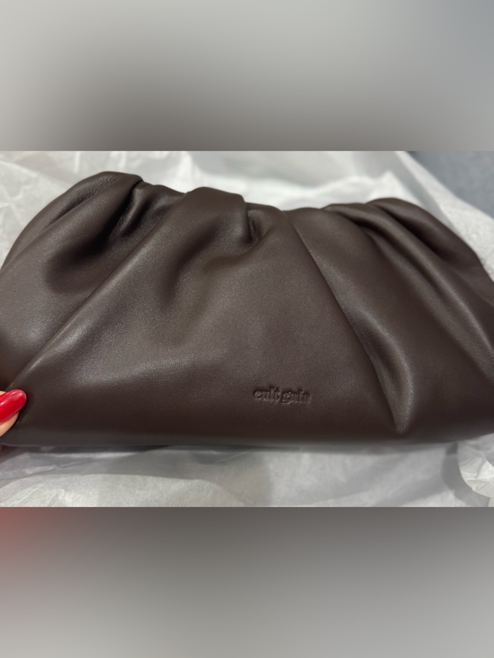 Cult Gaia DULCE SHOULDER BAG in Luwak NWT - Picture 5 of 12